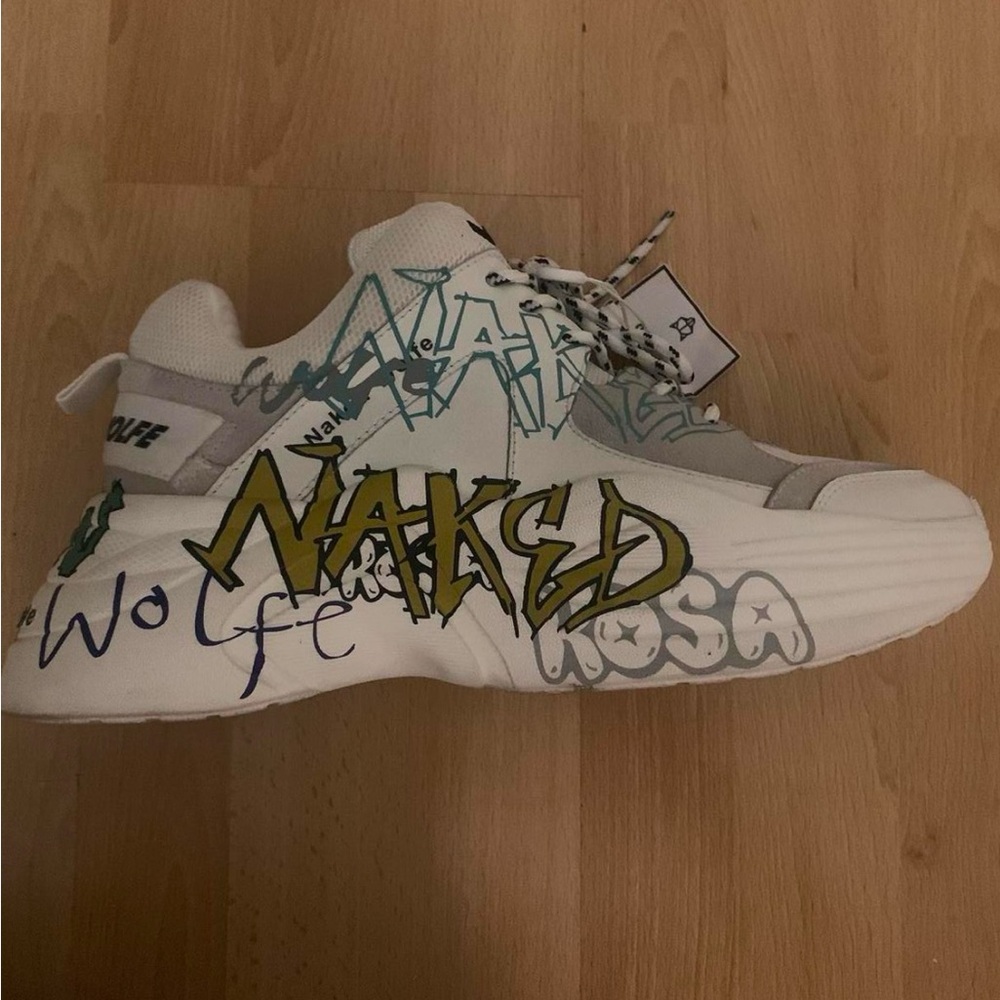 Naked Wolfe Titan Grafitti sneakers